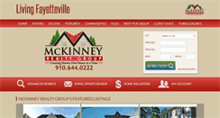 Desktop Screenshot of livingfayetteville.com